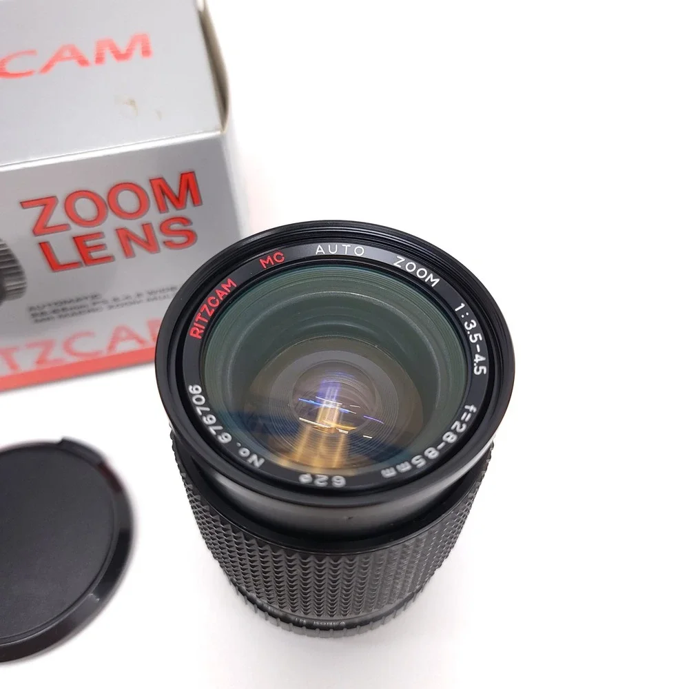 Ritzcam 28-85mm f3.5-4.5 MC Auto Zoom Macro Lens for Pentax KR with Box